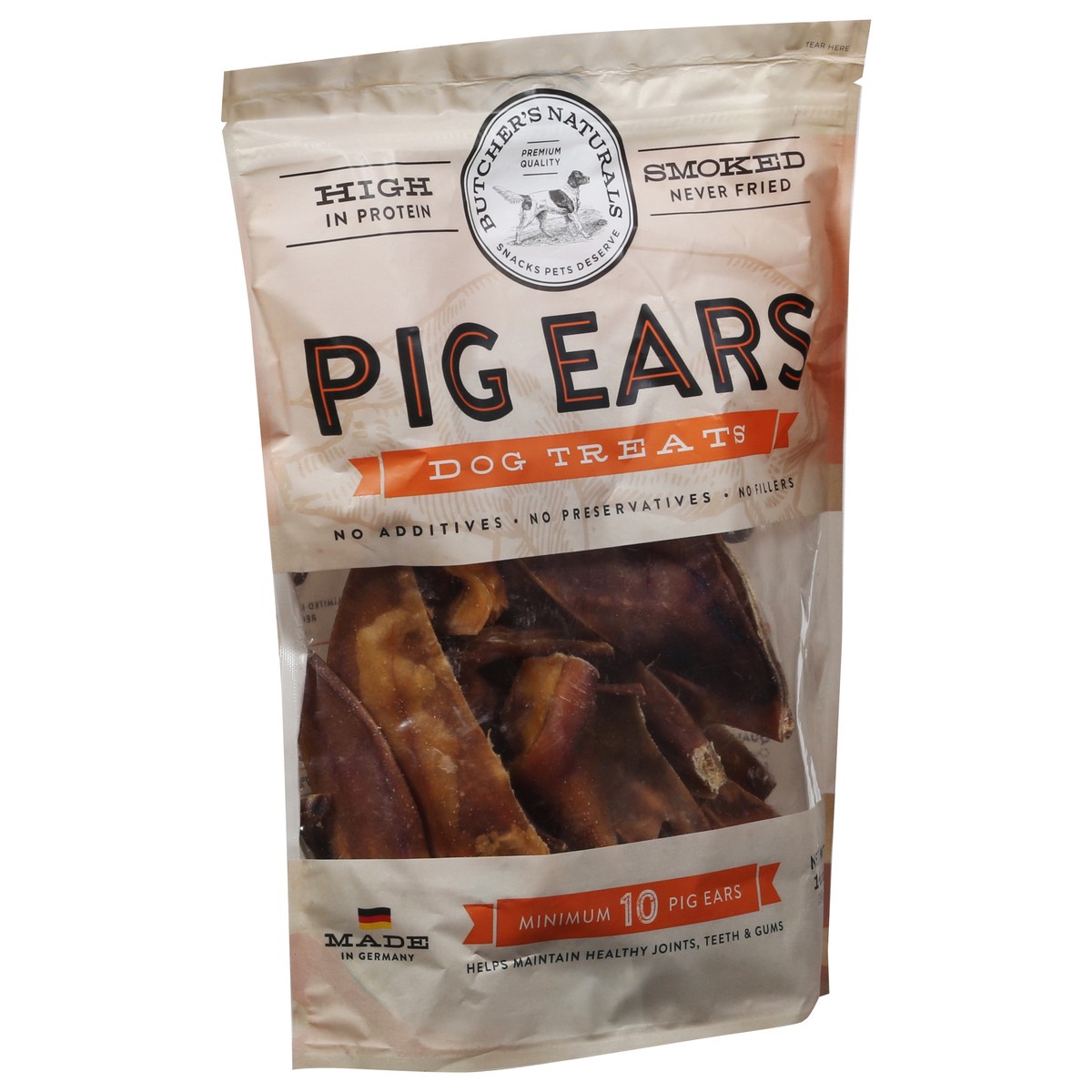 slide 8 of 14, Butcher's Naturals Pig Ears Dog Treats 14 oz, 14 oz
