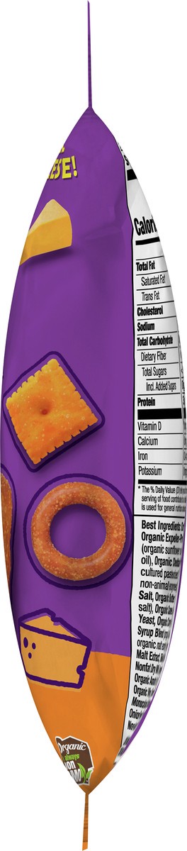 slide 3 of 14, Annie's Organic Cheddar Snack Mix With Assorted Crackers and Pretzels, 2.5 oz Bag, 2.5 oz
