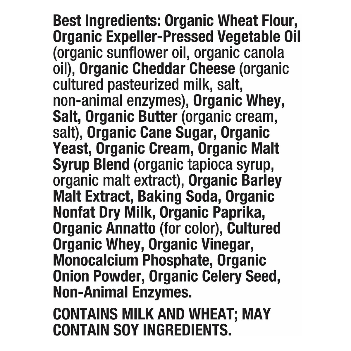 slide 8 of 14, Annie's Organic Cheddar Snack Mix With Assorted Crackers and Pretzels, 2.5 oz Bag, 2.5 oz