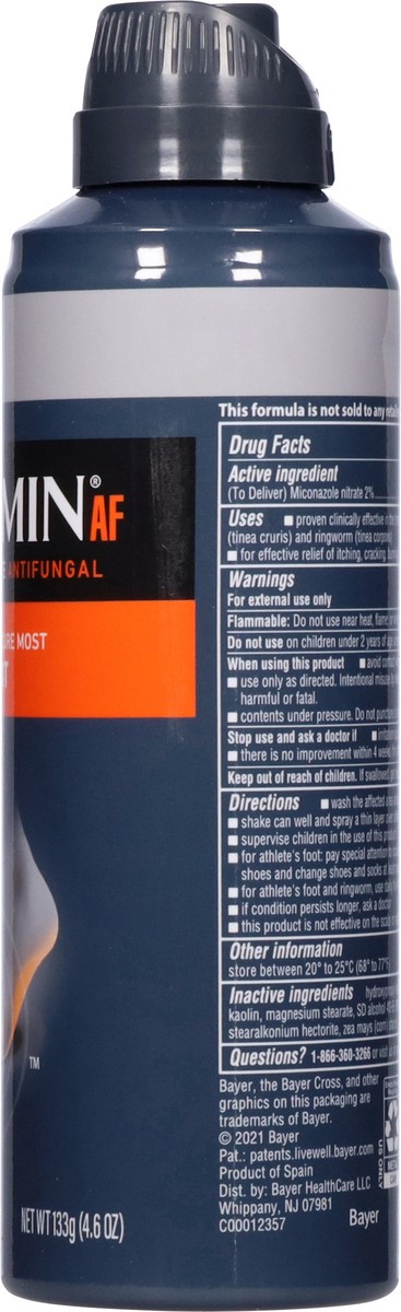 slide 3 of 14, Lotrimin AF Athlete's Foot Miconazole Nitrate Antifungal Powder Spray 4.6 oz, 4.6 oz