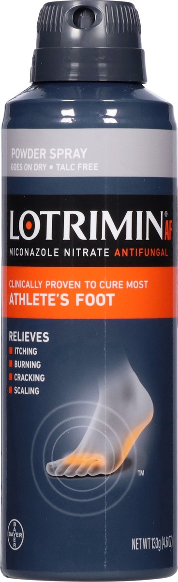 slide 12 of 14, Lotrimin AF Athlete's Foot Miconazole Nitrate Antifungal Powder Spray 4.6 oz, 4.6 oz