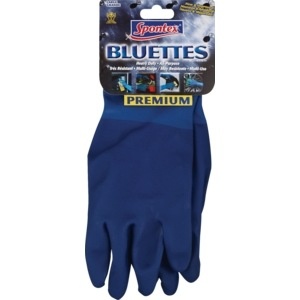 slide 1 of 1, Gloves Bluette Knit Lg, 1 ct