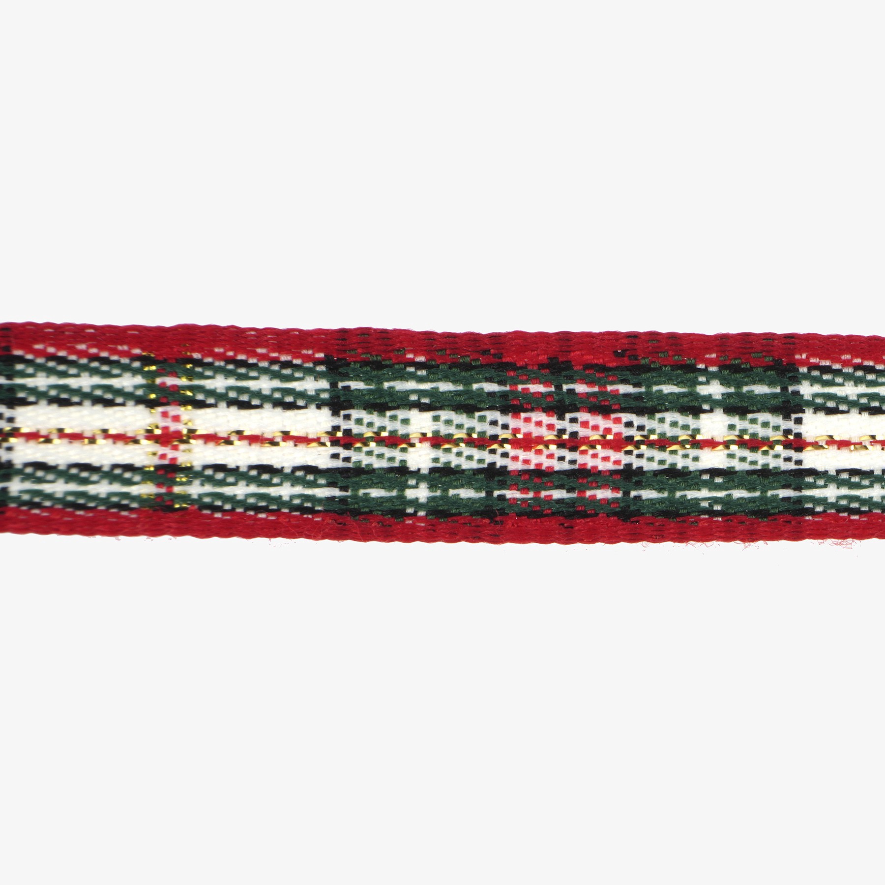 slide 2 of 3, 3/8" X 12ft. Green Plaid Ribbon By Celebrate It Christmas, 3/8 in x 12 ft