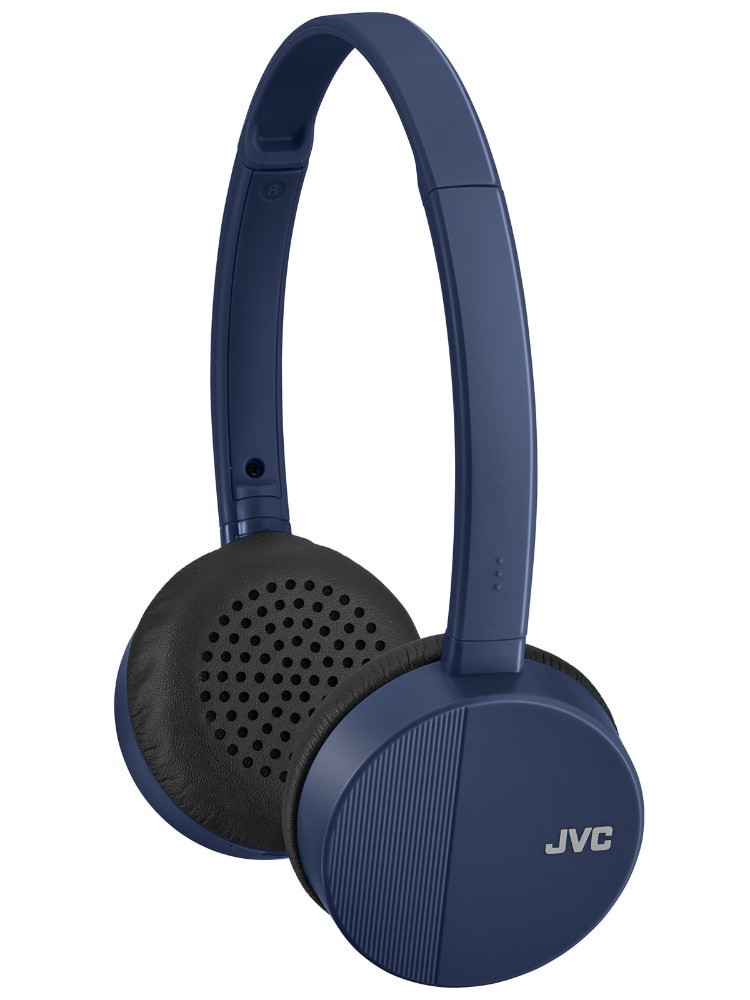slide 1 of 1, JVC HAS23WA On-Ear Wireless Headphones - Blue, 1 ct