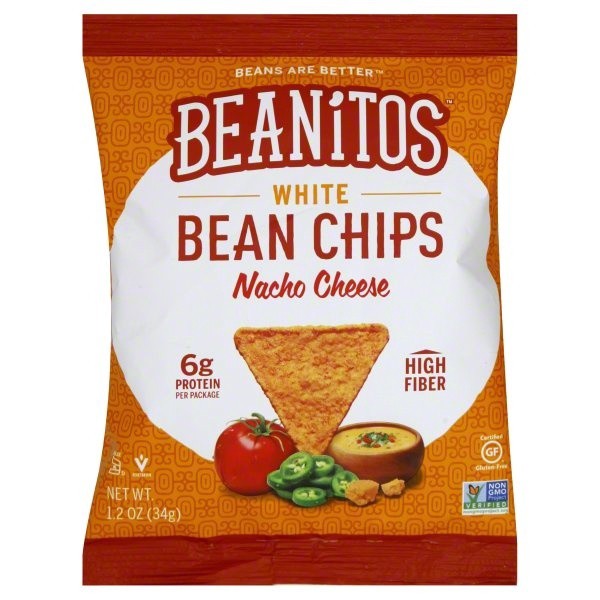 slide 1 of 5, Beanitos Nacho Cheese White Bean Chips, 1.2 oz