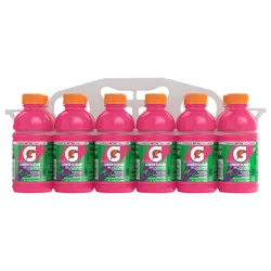 Gatorade Lower Sugar Electrolyte Beverage Rain Berry 12 fl oz, 12 Count