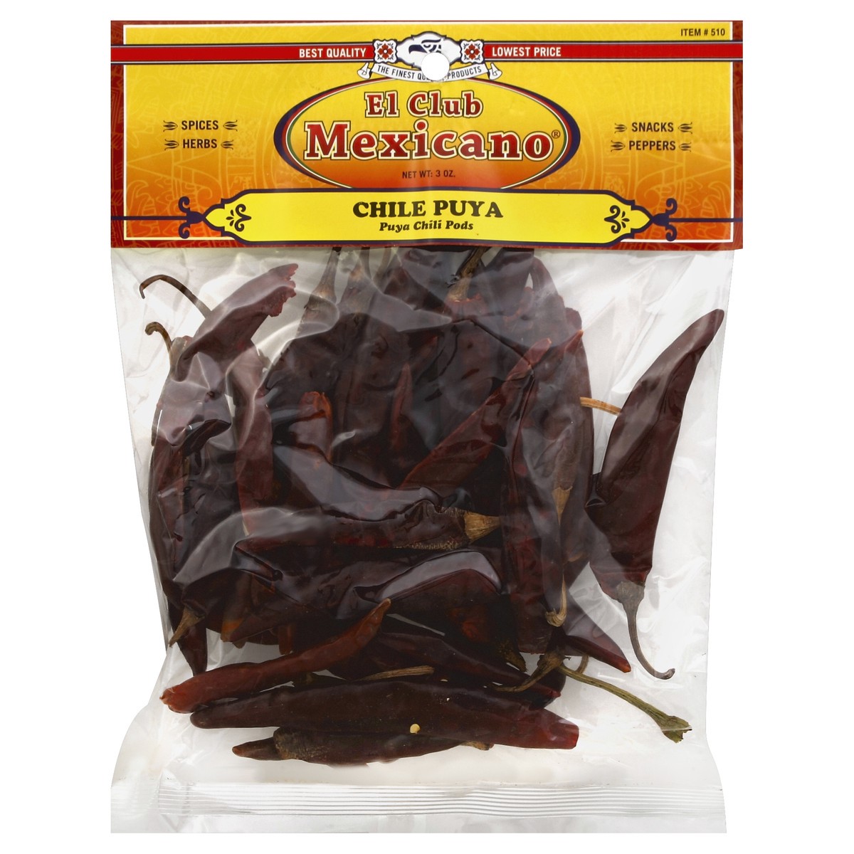slide 2 of 3, El Club Mexicano Puya Chili 3 oz, 3 oz