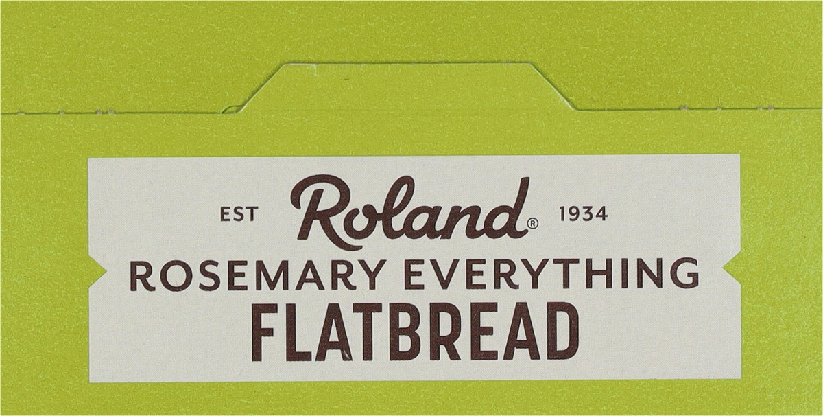 slide 8 of 9, Roland Rosemary Everything Flatbread 5 oz, 5 oz