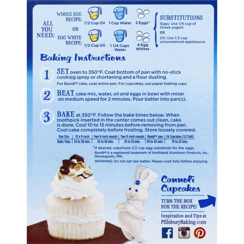 slide 2 of 4, Pillsbury Moist Supreme White Cake Mix - 15.25oz, 15.25 oz