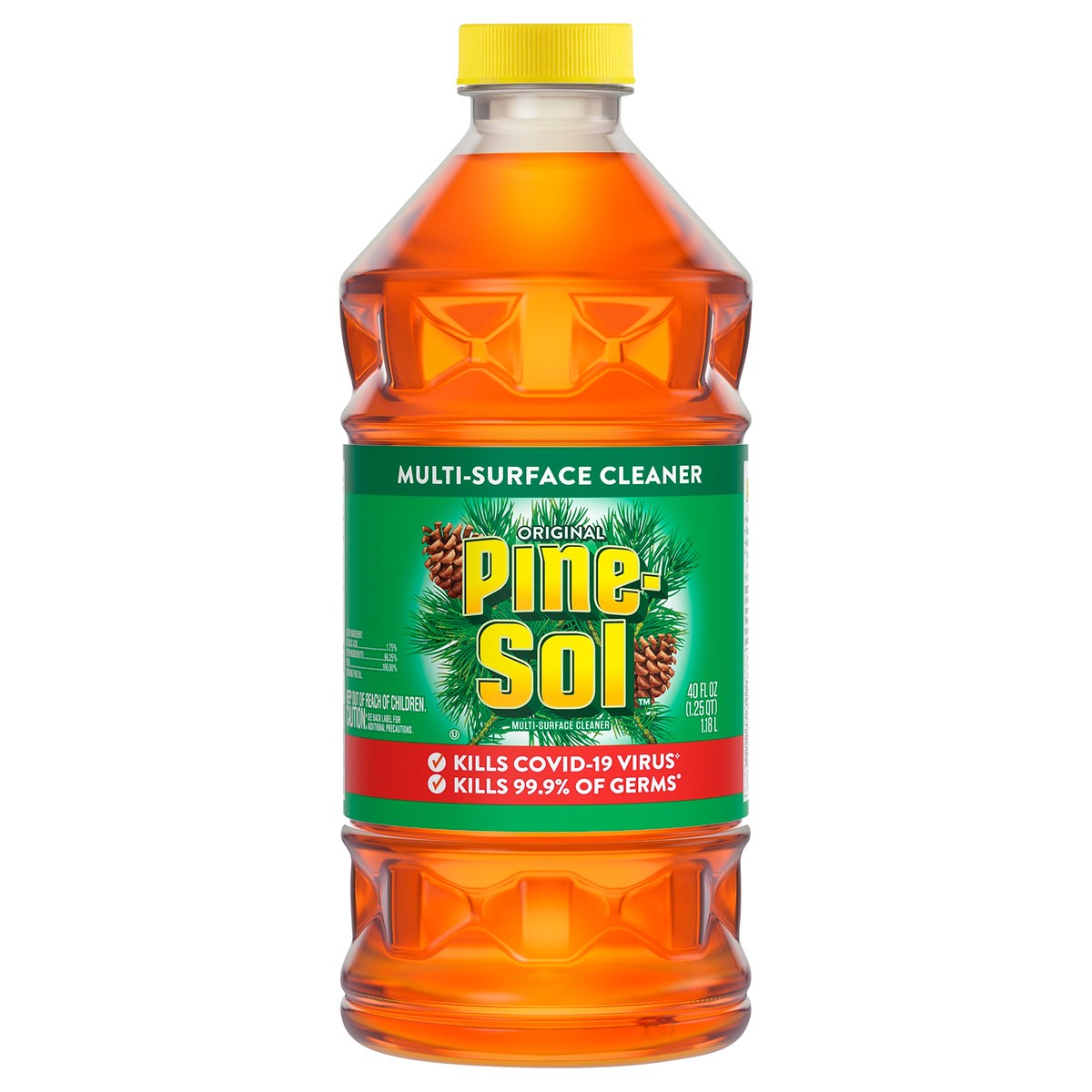 slide 1 of 6, Pine-Sol All Purpose Multi-Surface Original Pine Cleaner, 40 fl oz