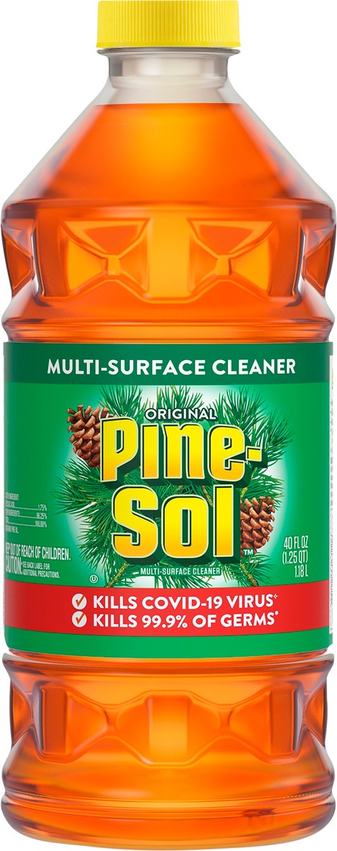 slide 2 of 6, Pine-Sol All Purpose Multi-Surface Original Pine Cleaner, 40 fl oz