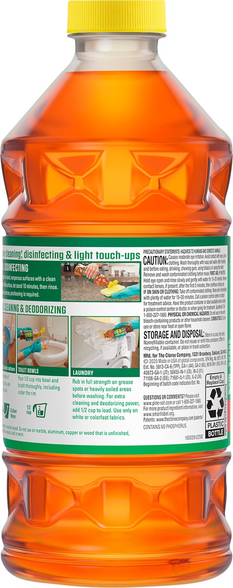 slide 4 of 6, Pine-Sol All Purpose Multi-Surface Original Pine Cleaner, 40 fl oz