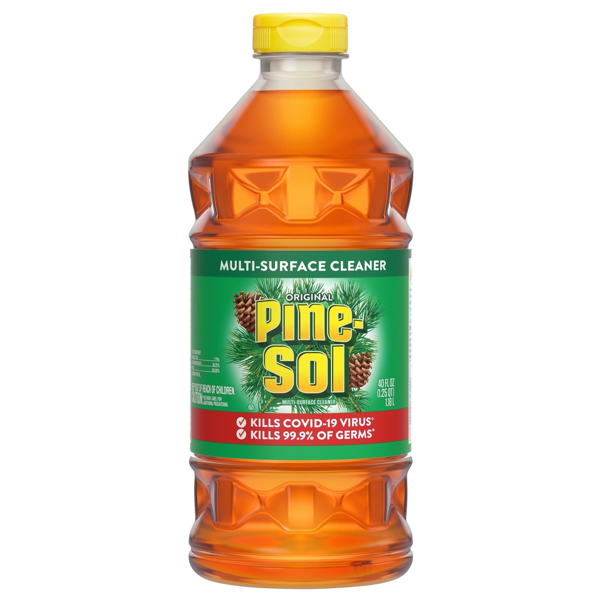 slide 1 of 4, Pine-Sol Cleaner Multi-Surface Original, 40 oz