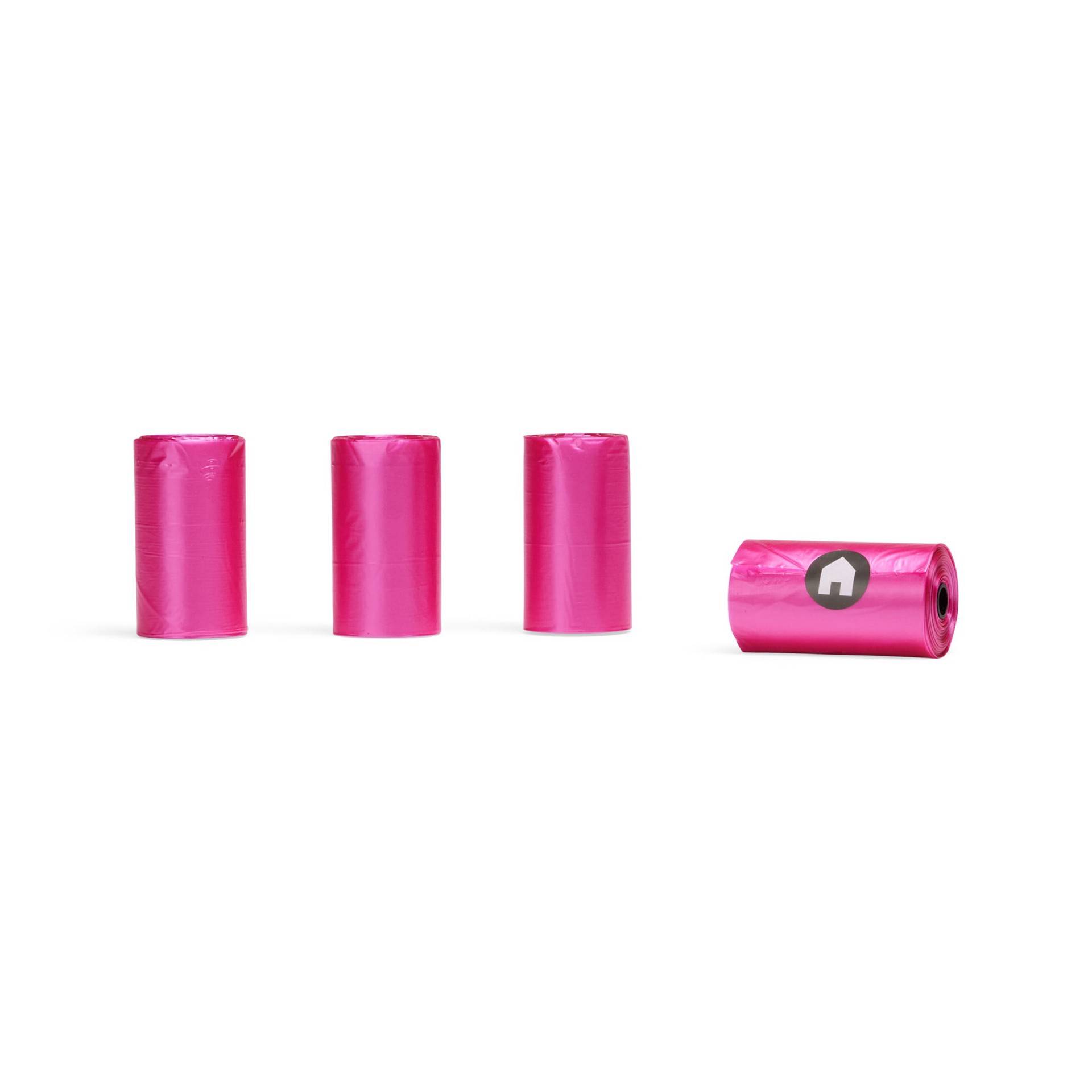 slide 1 of 1, YOULY Pink Waste Bag Refills, Count of 60, 60 ct