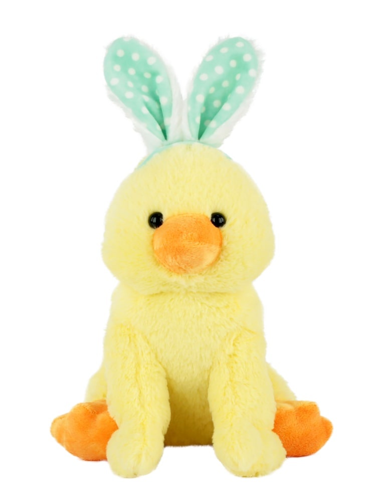 slide 1 of 1, Holiday Home Plush Chick With Bunny Ears, 1 ct