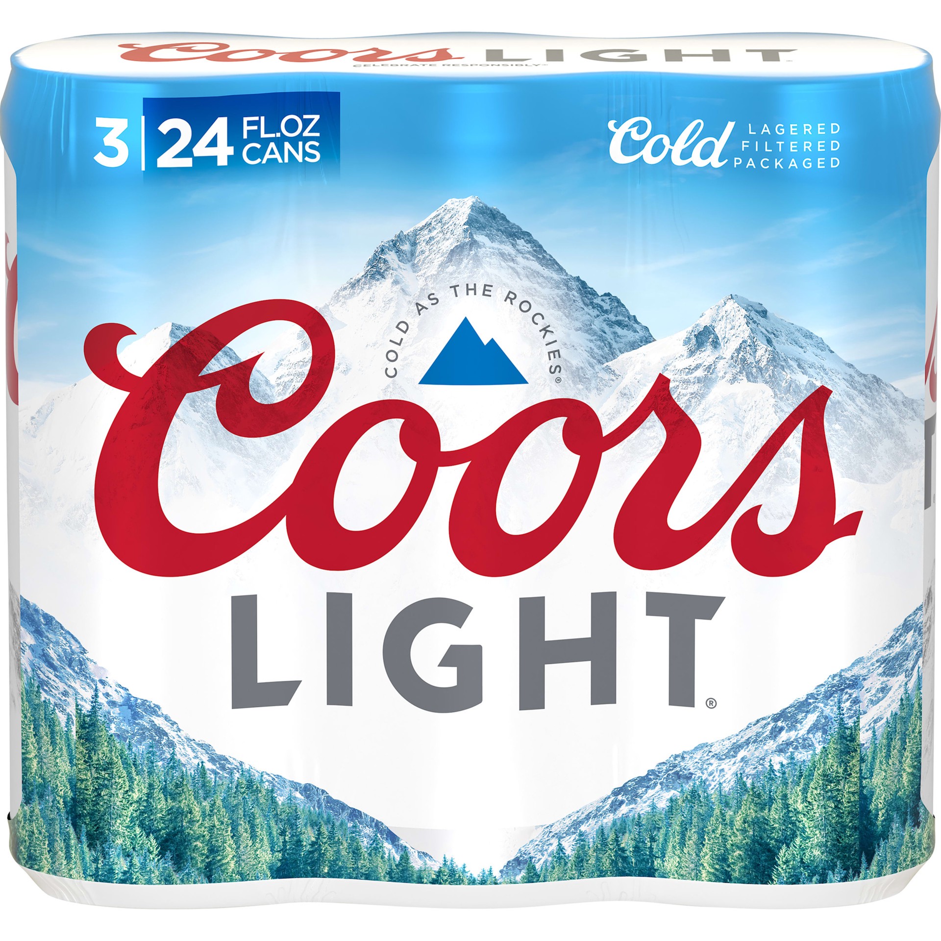 slide 2 of 5, Coors Beer, 3 ct