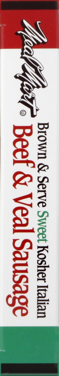 slide 4 of 4, Mon Cuisine Meal Mart Sausage Beef And Veal - 12 Oz, 12 oz