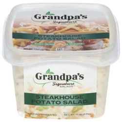 Grandpa's Signature Salads Steakhouse Potato Salad 15 oz