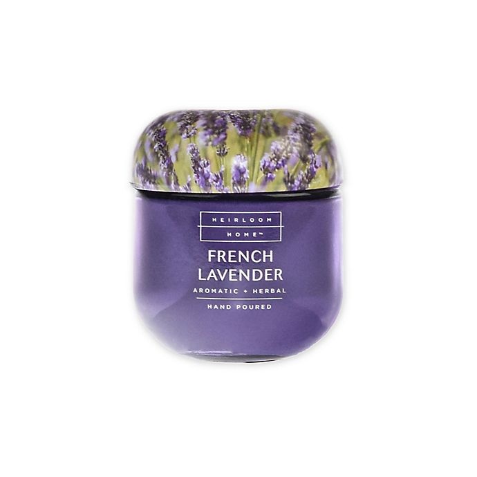 slide 1 of 1, Heirloom Home French Lavender Jar Candle with Metal Lid, 4 oz