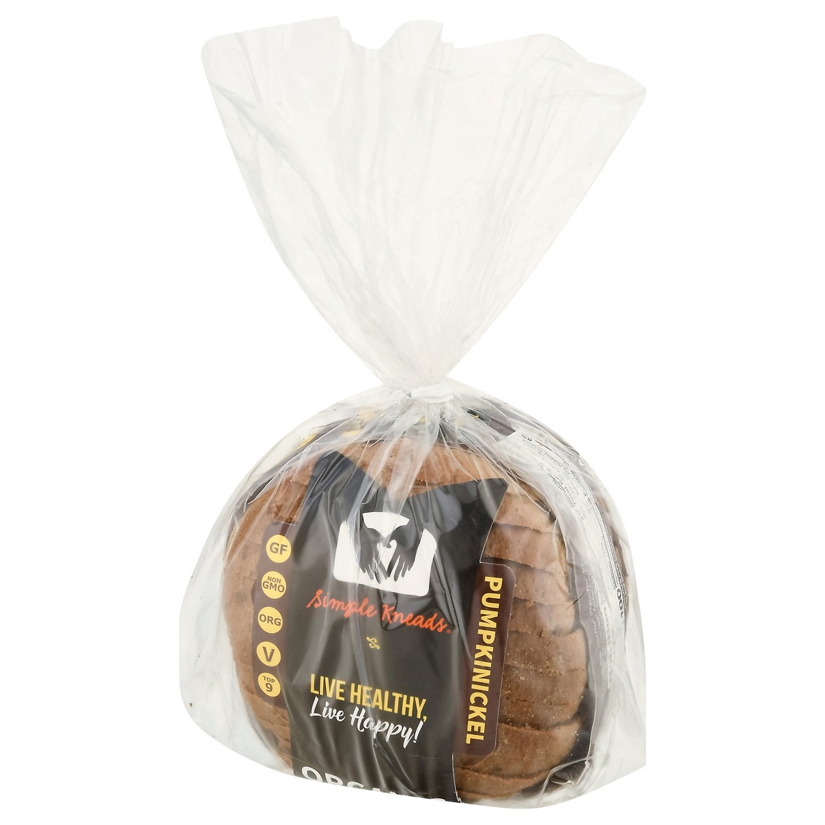 slide 7 of 15, Simple Kneads Gluten-Free Organic Pumpkinickel Bread 21 oz, 21 oz
