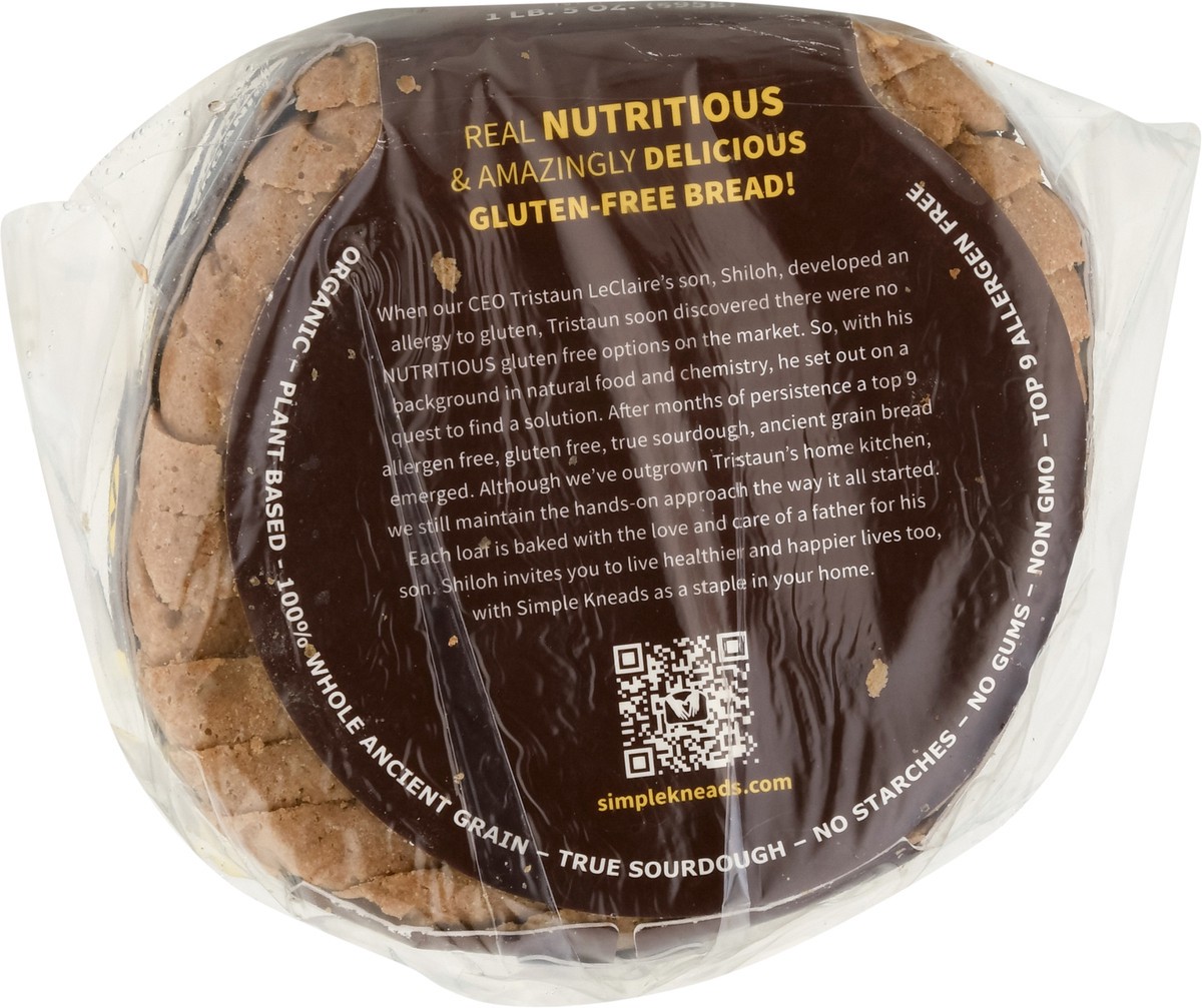 slide 8 of 15, Simple Kneads Gluten-Free Organic Pumpkinickel Bread 21 oz, 21 oz