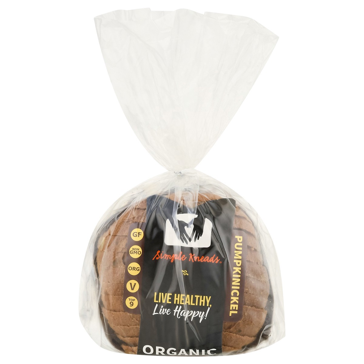 slide 14 of 15, Simple Kneads Gluten-Free Organic Pumpkinickel Bread 21 oz, 21 oz