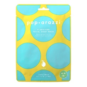 Pop-Arazzi Clarifying Lemon Facial Sheet Mask | Shipt
