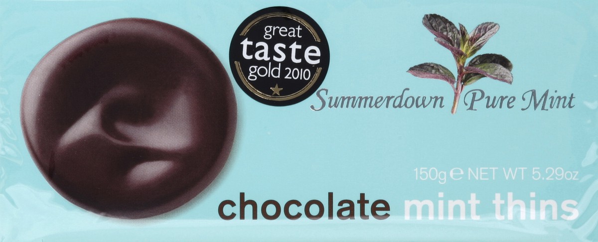 slide 3 of 4, Summerdown Chocolate Mint Thins 5.29 oz, 5.29 oz