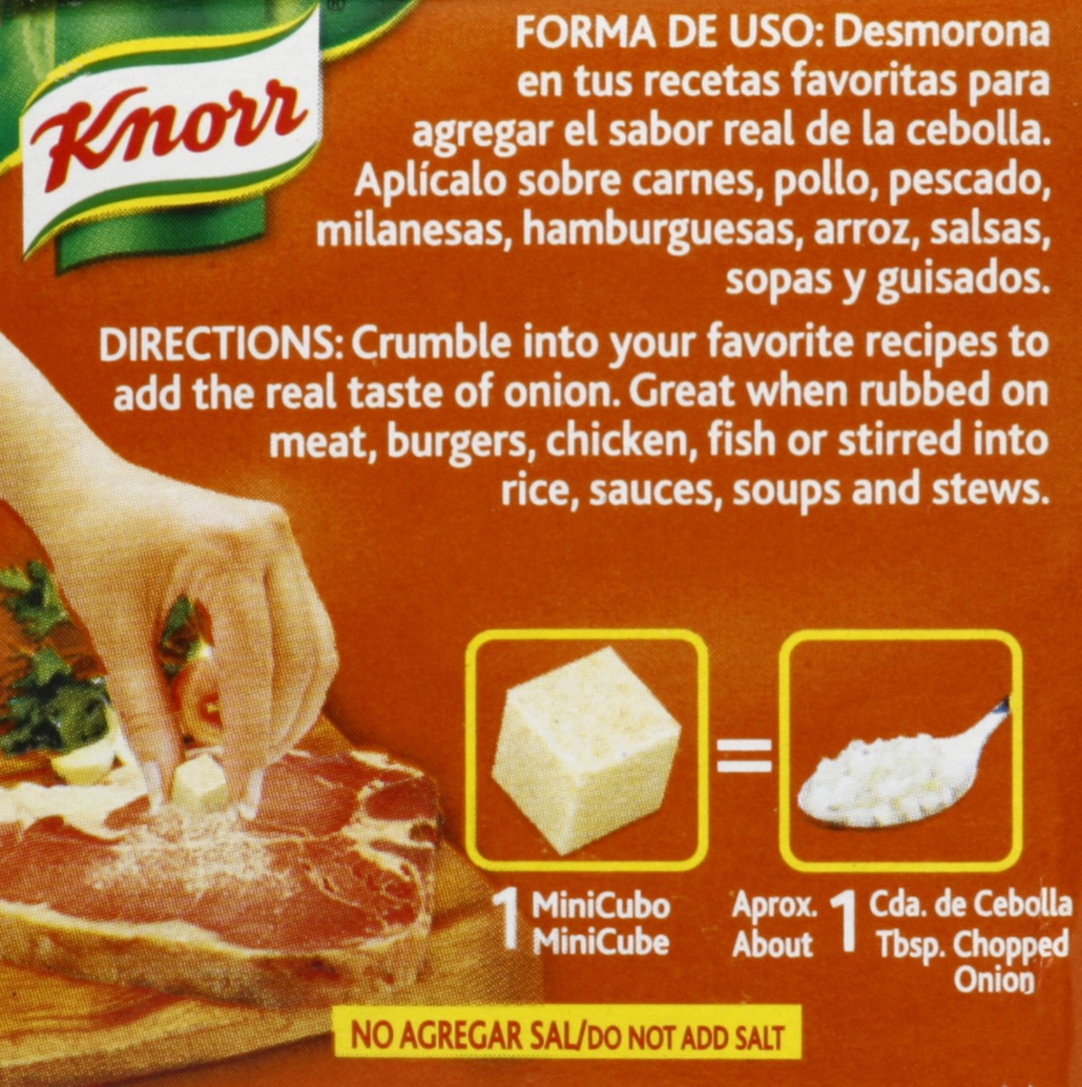 slide 3 of 4, Knorr MiniCube Onion Cube Bouillon, 20 ct