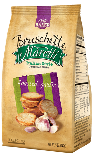 slide 1 of 1, Maretti Slow Roasted Garlic Bruschet, 5 oz