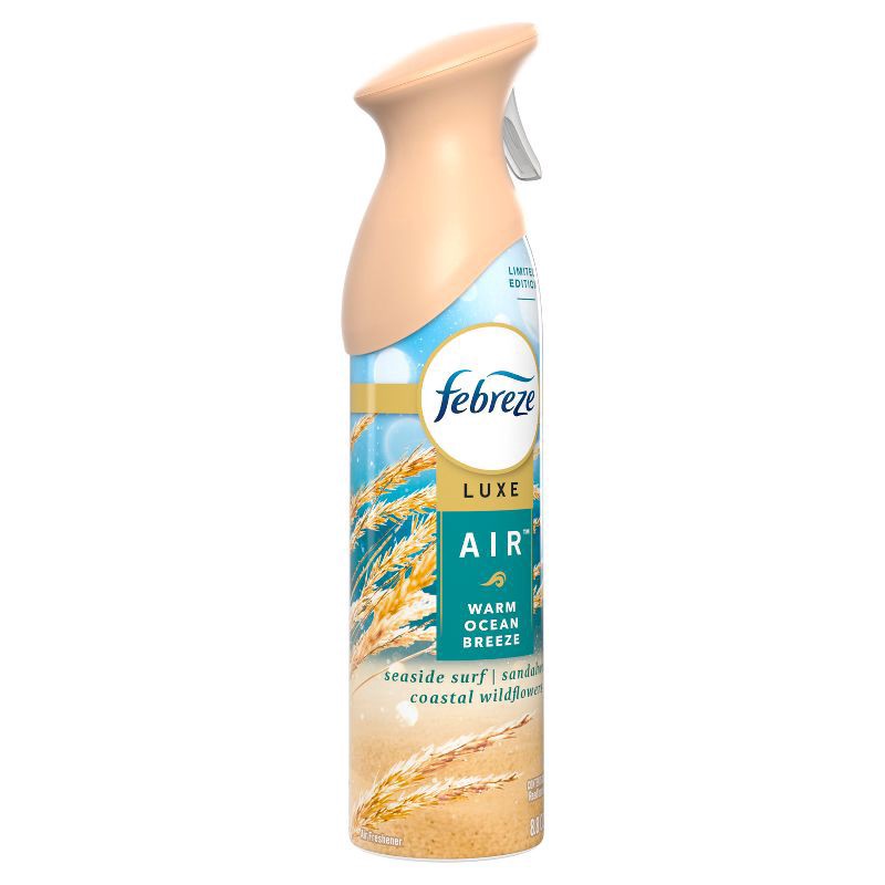 slide 5 of 10, Febreze Luxe Air Mist - Warm Ocean Breeze - 8.8oz, 8.8 oz