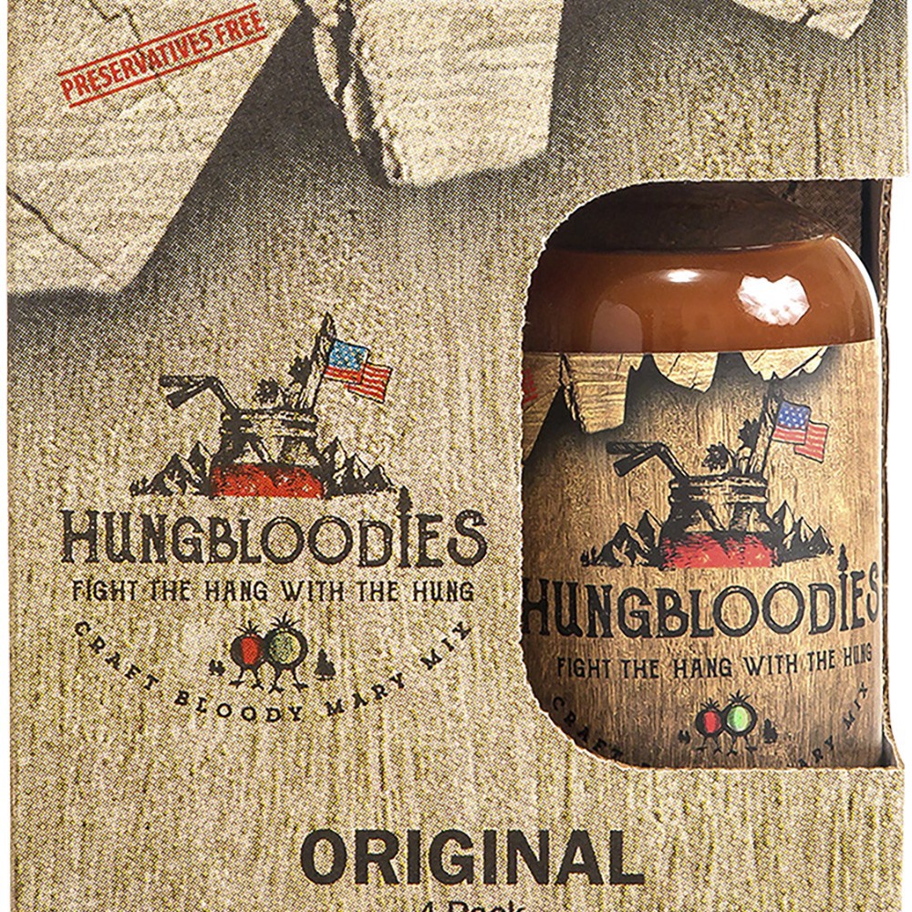 slide 1 of 1, Hungbloodies Original Bloody Mary, 4 ct; 8 oz