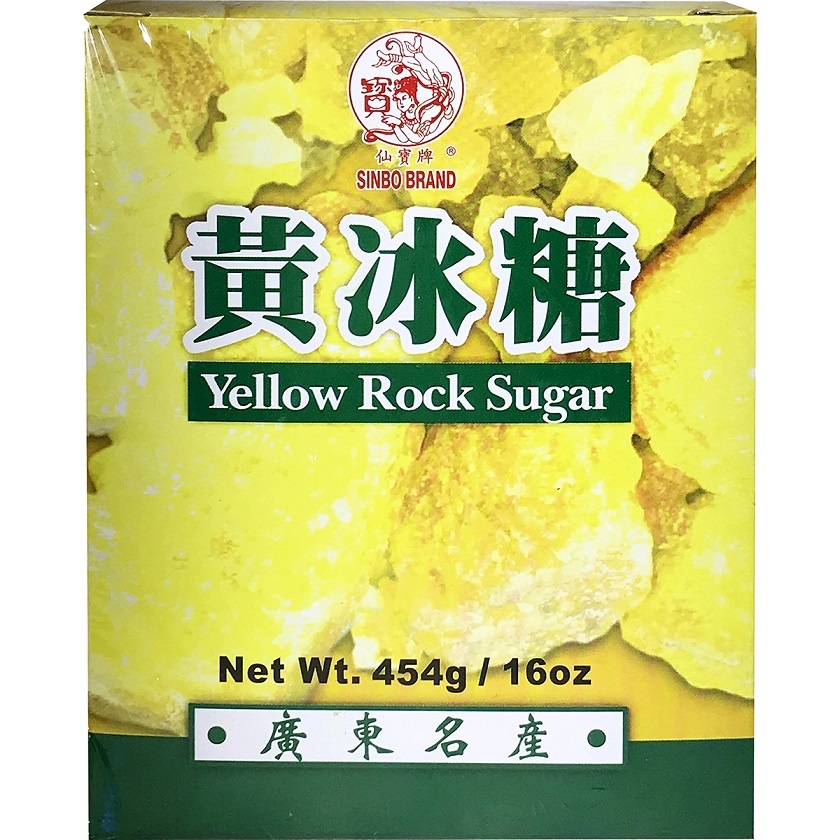 slide 1 of 1, Sinbo Yellow Rock Sugar, 454 gram