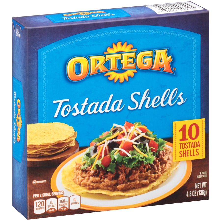 slide 2 of 8, Ortega Tostada Shells, 4.8 oz