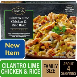 Private Selection Cilantro Lime Chicken and Rice Bake Family Size