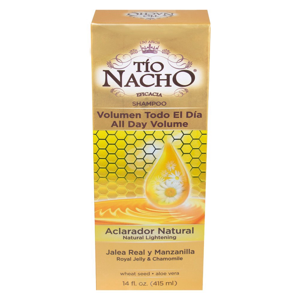 slide 3 of 4, Tío Nacho Tio Nacho Shmapoo Natural Lightening Gold - 14 Fl. Oz., 14 oz