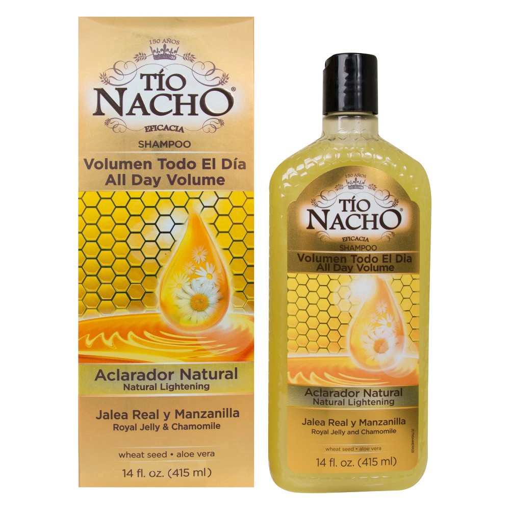 slide 4 of 4, Tío Nacho Tio Nacho Shmapoo Natural Lightening Gold - 14 Fl. Oz., 14 oz