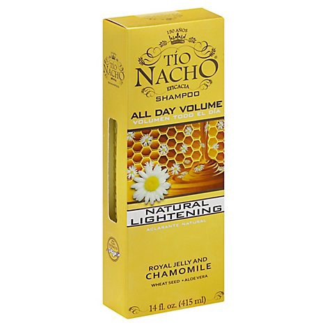 slide 1 of 4, Tío Nacho Tio Nacho Shmapoo Natural Lightening Gold - 14 Fl. Oz., 14 oz