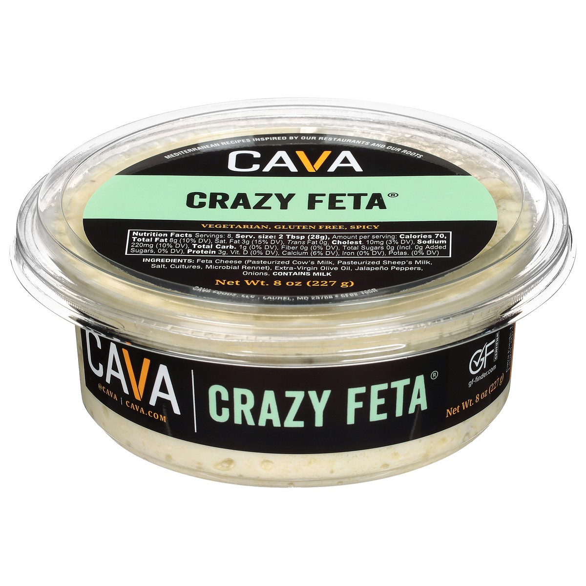 slide 3 of 4, Cava Dipcrazy Feta, 1 ct