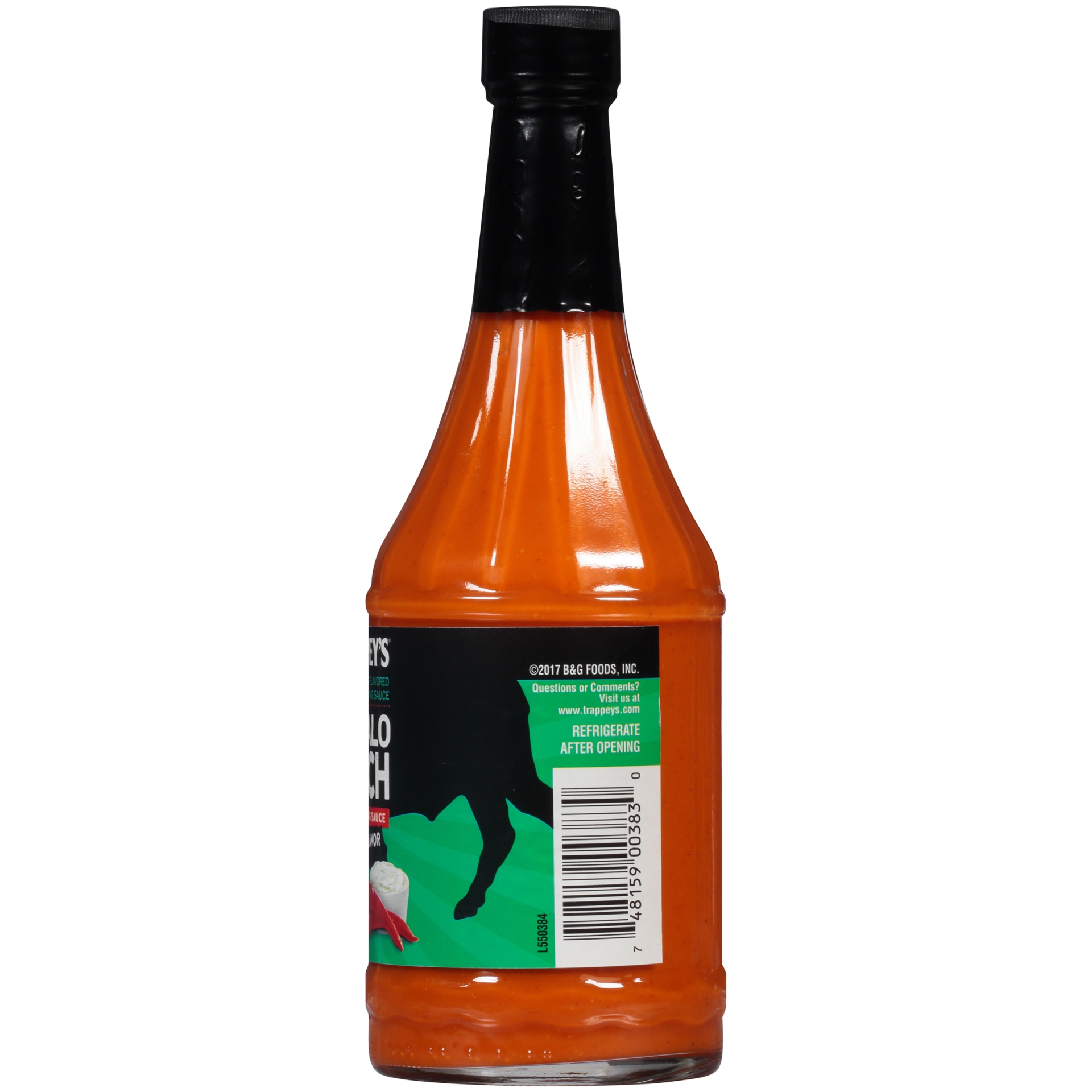 slide 3 of 6, Trappey's Buffalo Ranch Authentic Wing Sauce, 12 fl oz