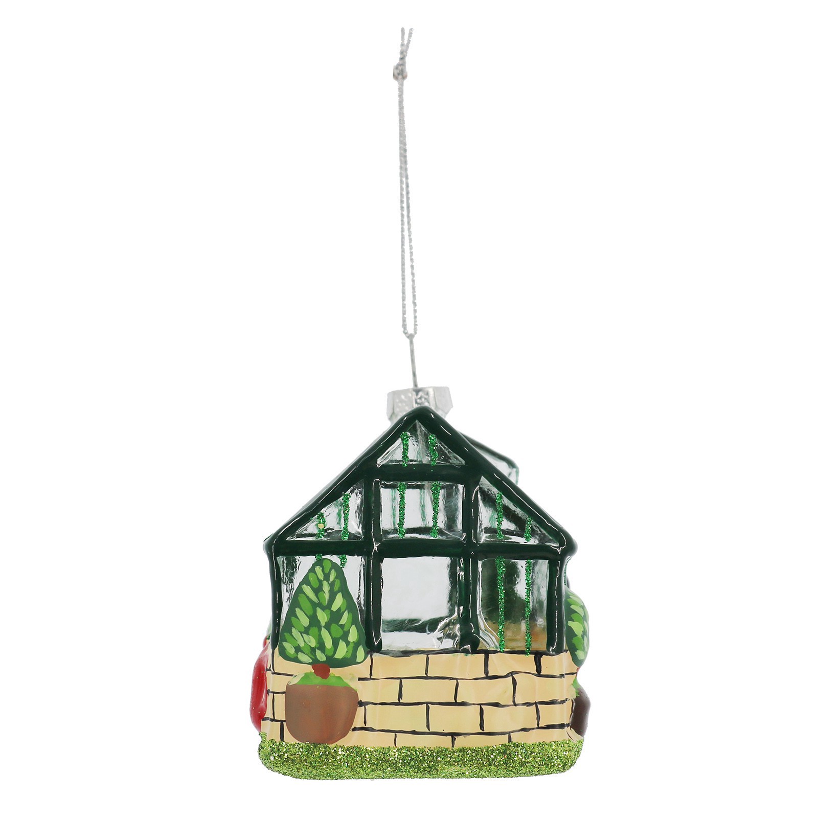 slide 2 of 4, 3.5" Greenhouse Glass Ornament By Ashland, 3.5 in