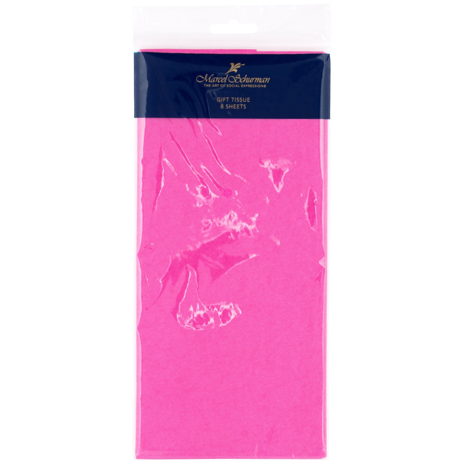 slide 1 of 1, International Greetings Tissue Solid Hot Pink, 10 ct