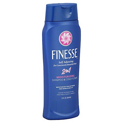 slide 1 of 1, Finesse 2-in-1 Moisturizing Shampoo and Conditioner, 13 fl oz