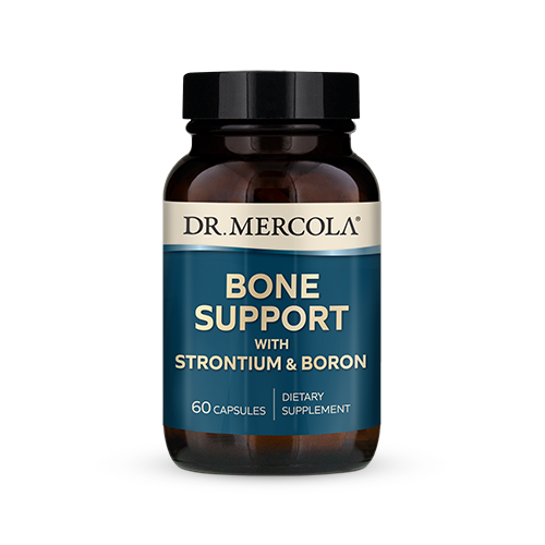 slide 1 of 1, Dr. Mercola Bone Support Strontium & Boron, 90 ct