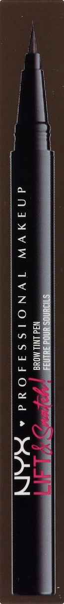 slide 3 of 9, NYX Professional Makeup Lift & Snatch Ash Brown Brow Tint Pen 0.03 oz, 0.03 oz