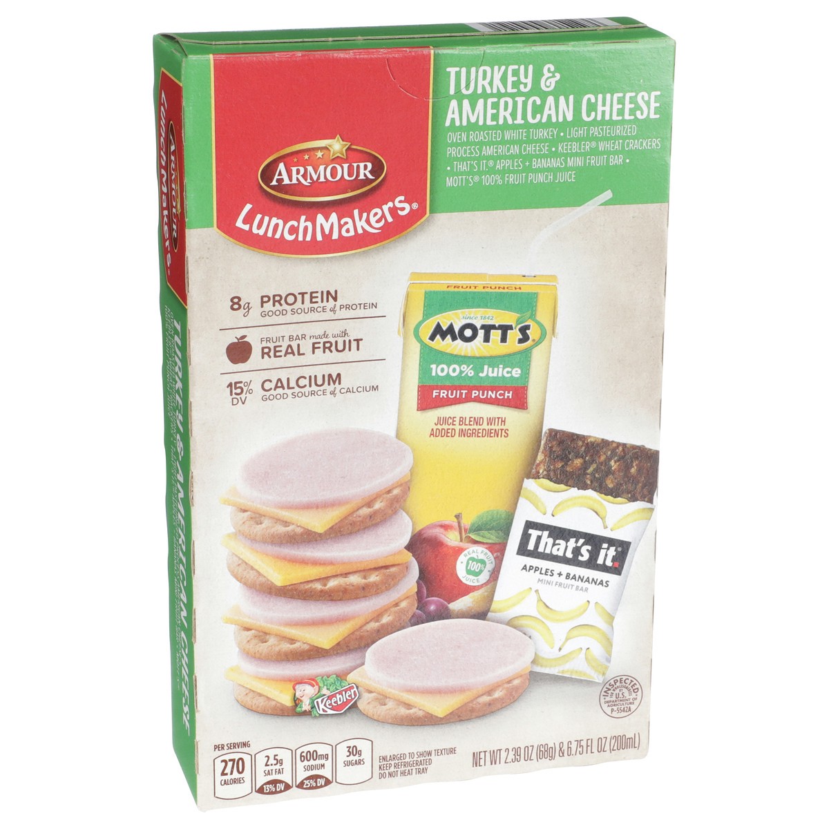 slide 12 of 12, Armour LunchMakers Turkey & American Cheese 1 ea, 1 ct