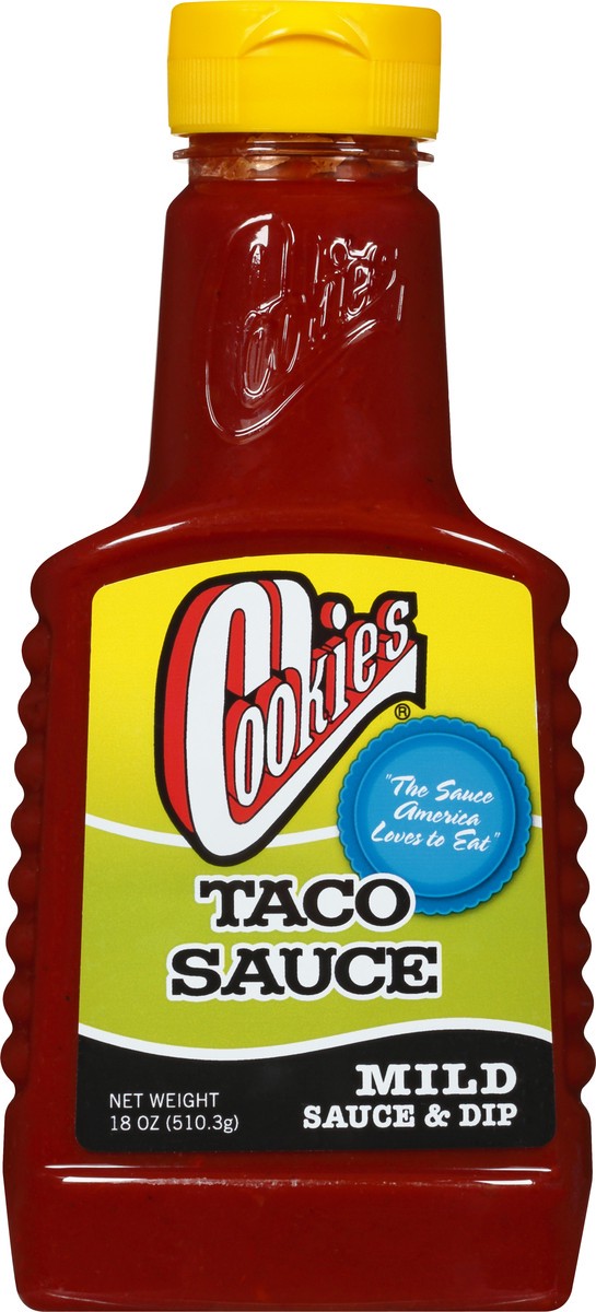 slide 9 of 9, Cookies Taco Sauce Sauce & Dip 18 oz, 18 oz
