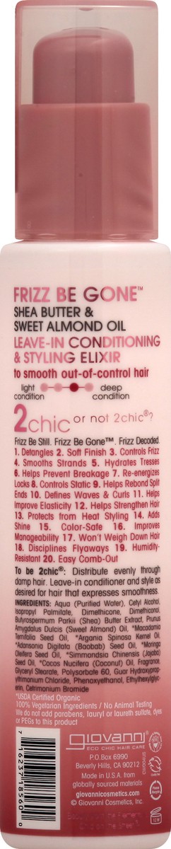 slide 6 of 10, Giovanni Leave-In Conditioning & Styling Elixir 4 oz, 4 oz