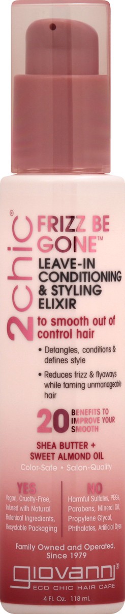 slide 1 of 10, Giovanni Leave-In Conditioning & Styling Elixir 4 oz, 4 oz