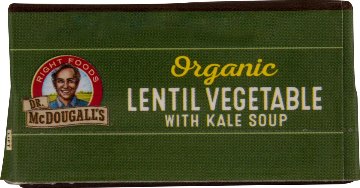 slide 8 of 9, Dr. McDougall's Organic Lentil Vegetable with Kale Soup 18.0 oz, 18 oz